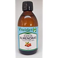 Los mejores  - Vitaldiet - Aceite Puro de Almendras Dulces- 250 ml